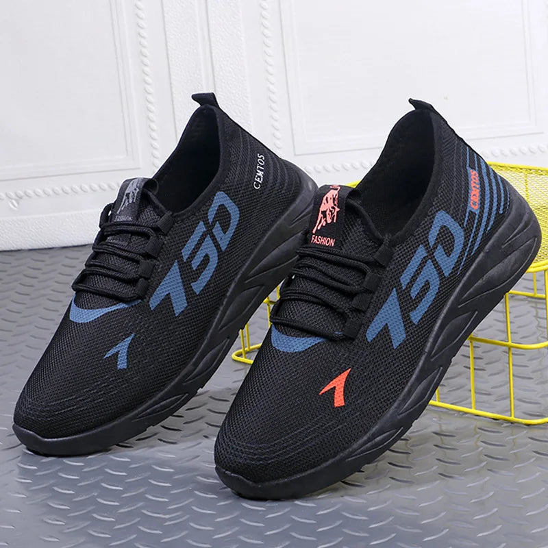 Men’s Casual Sports Shoes – Breathable Outdoor Running Sneakers for Summer Walking & Everyday Comfort
