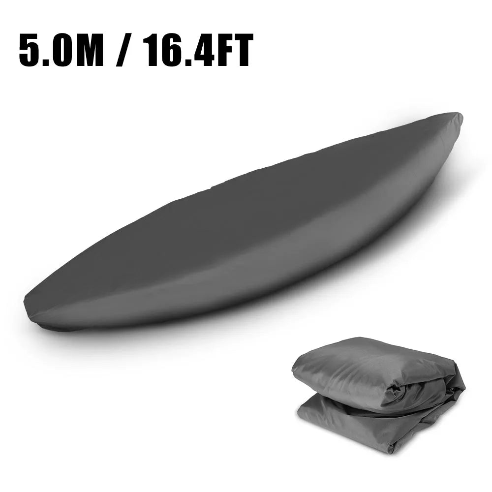 Universal Waterproof Kayak Cover – UV Resistant Canoe & Boat Dust Storage Shield