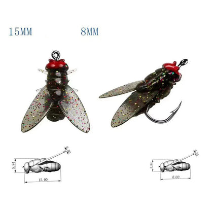Handmade Fly and Hook Combo Kit