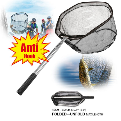 Telescoping Fishing Landing Net (Extends to 155cm)