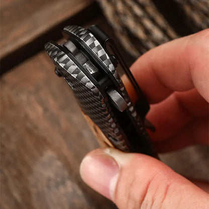 Stainless Steel Folding Knife High Hardness Camping Survival Multi-Functional Portable Mini Knife Fruit Knife