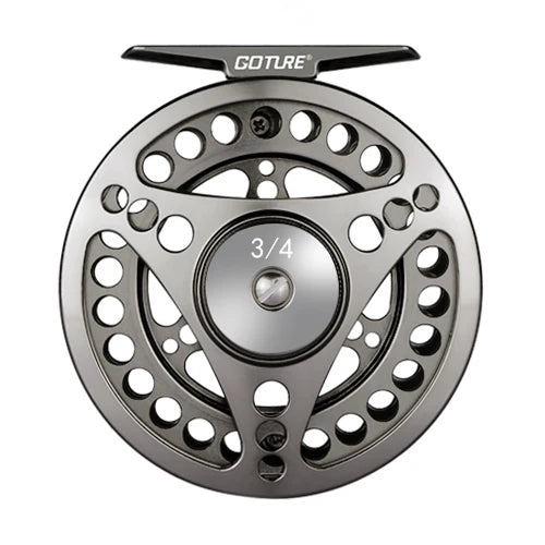 Goture CNC Large Arbor Fly Reel with Spare Spool