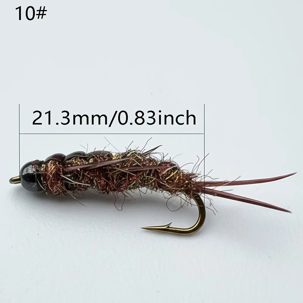 Brass Beadhead Stonefly Nymphs (3 Pack)