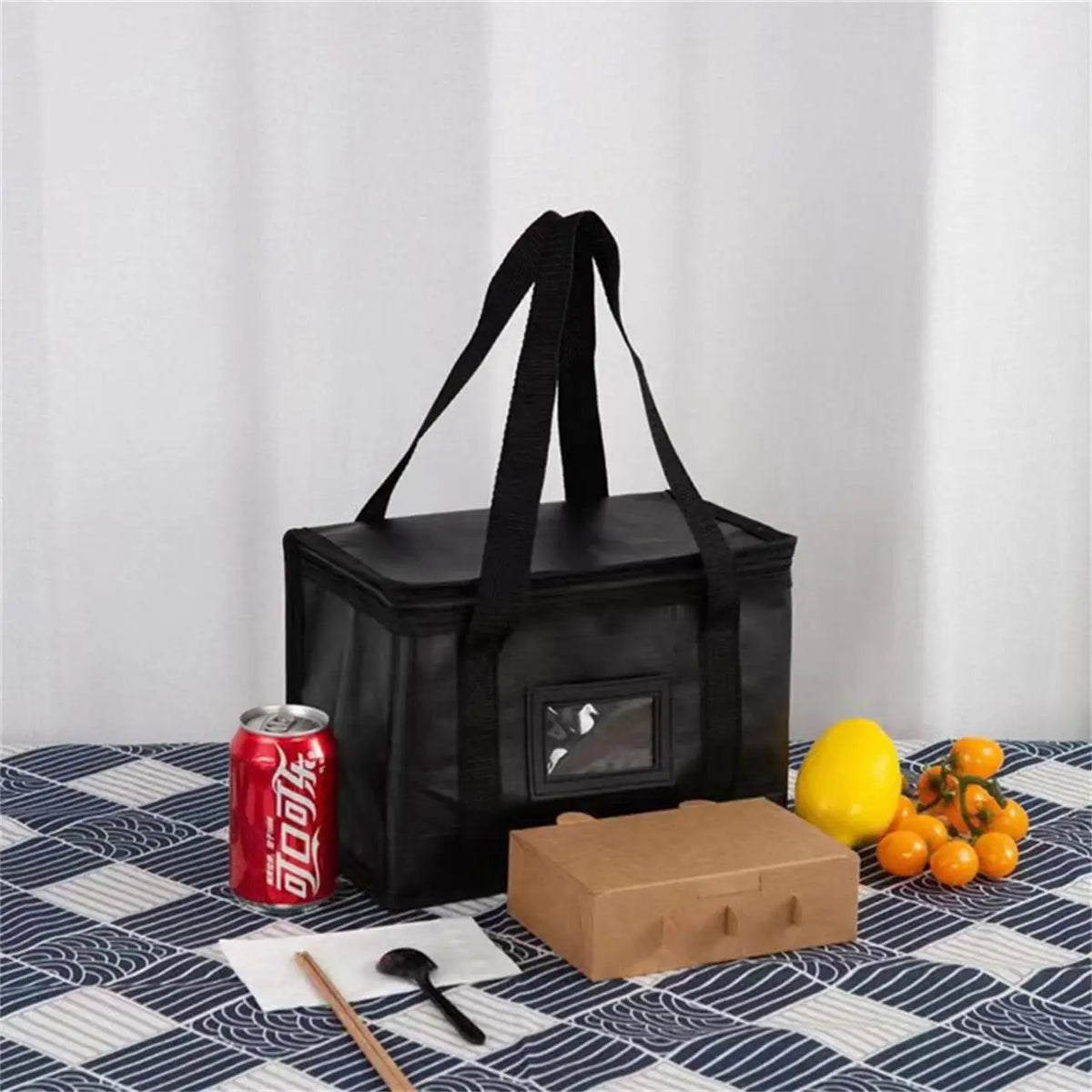 HOMEFISH 2026 New Warm Insulated Lunch Pouch, Convenient Takeaway Delivery Tote Bag, High Durability Food Storage Container