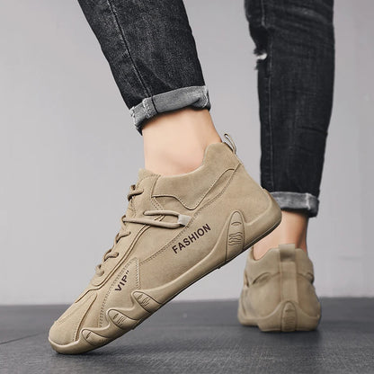 Men’s Outdoor Hiking Shoes – Four-Season Sports Sneakers with Anti-Slip Comfort for Work, Casual & Youth Fashion