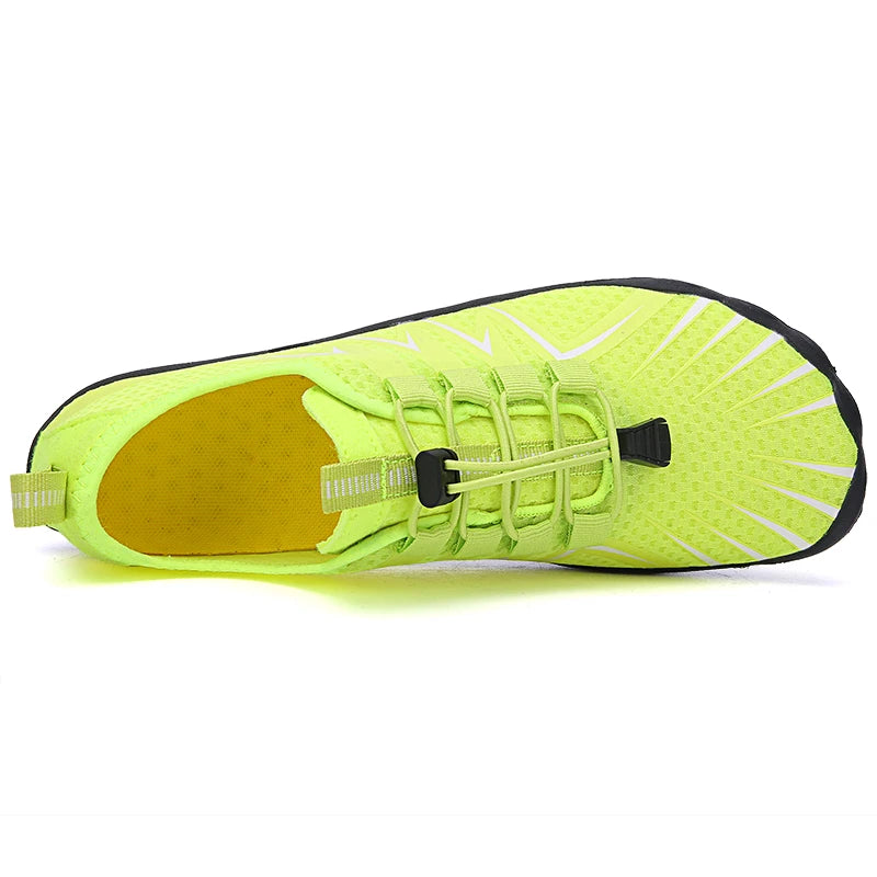 Unisex Barefoot Trail Shoes – Athletic Hiking, Water & Aqua Swim Walking Sneakers (Breathable Minimalist Design)