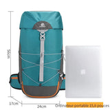40L Outdoor Mountaineering Bag Waterproof Sports Backpack Lightweight Travel Backpack Hiking Bag Trekking Backpack for Men