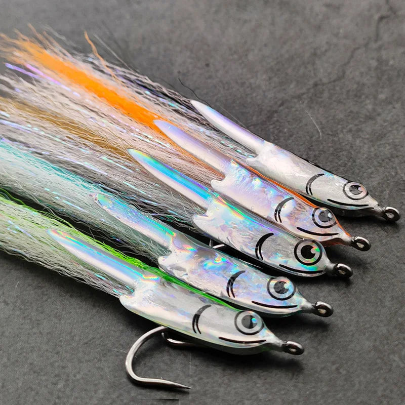 Realistic Minnow Baitfish Flies
