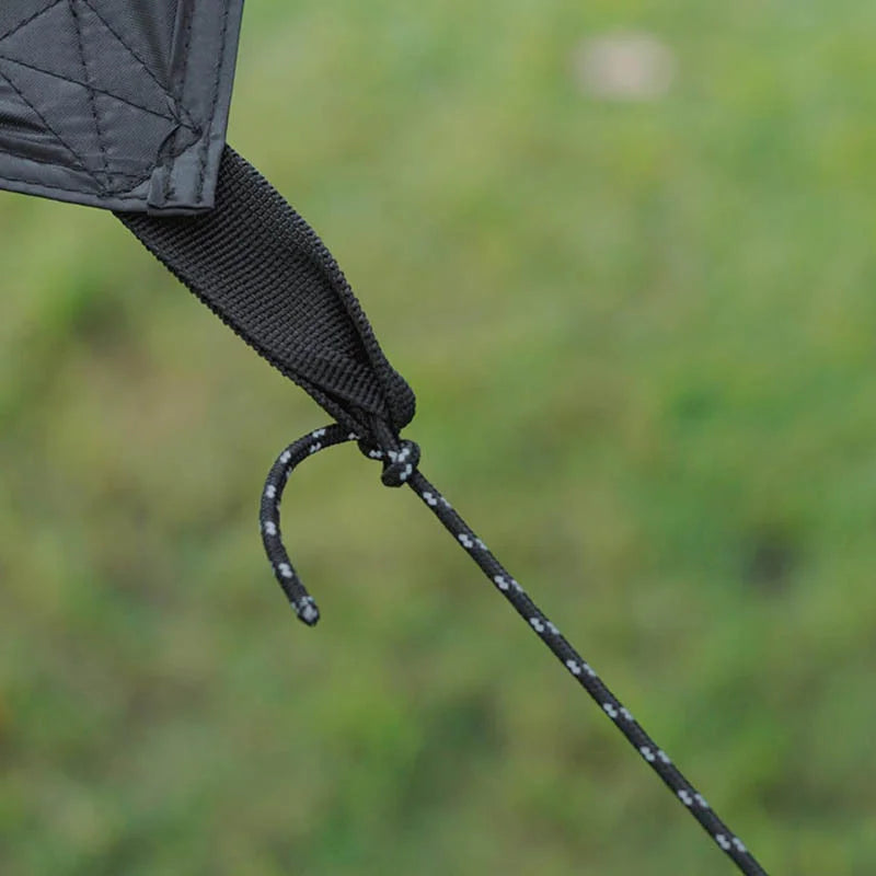4 Outdoor Tent Ropes, Reflective Ropes Canopy Ropes Reinforced Windproof Ropes with Buckles To Ensure Safety Camping Accessories