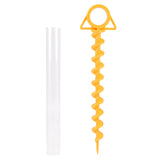 1 Pack Outdoor Camping Tent Nails Screw Anchor Climbing Tent Screw Claw Nail Tent Accessories Tent Hook
