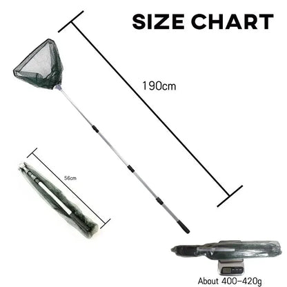 Telescopic Aluminum Landing Net 190cm