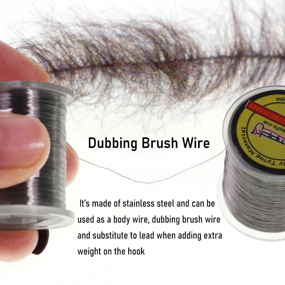Stainless Steel Dubbing Brush Wire for Fly Tying