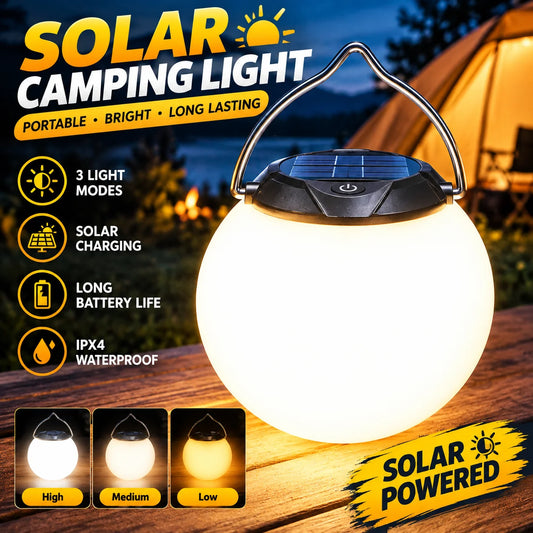 Portable Camping Lantern Rechargeable LED Picnic Lamp MINI Egg-Shaped Squeeze Silicone Light for Outdoor Cozy Ambience