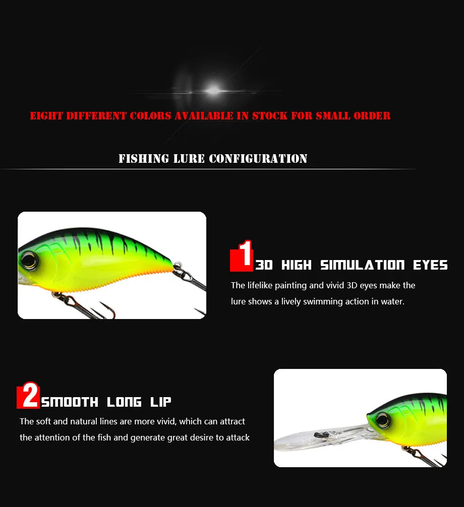 Trolling Crankbait 70-75mm