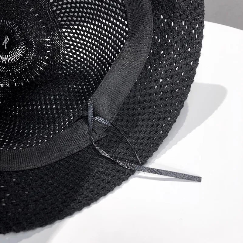 Wide Brim Bucket Hat for Women