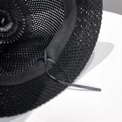 Wide Brim Bucket Hat for Women