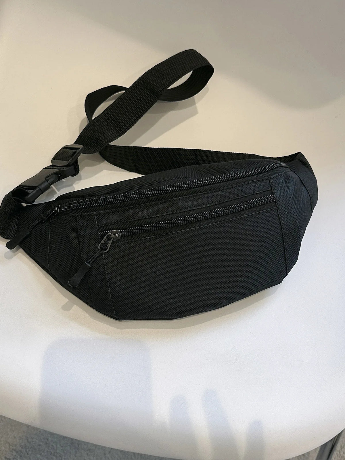 HOMEFISH Fanny Pack Sports Festival Workout Traveling Running Large Crossbody Casual Hands-Free Wallets Waist Pack Phone Bag