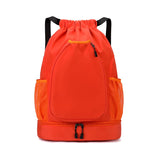 Custom logo outdoor Drawstring Sports Backpack Large Capacity badmintonta bag personality customization waterproof Nylon backpac