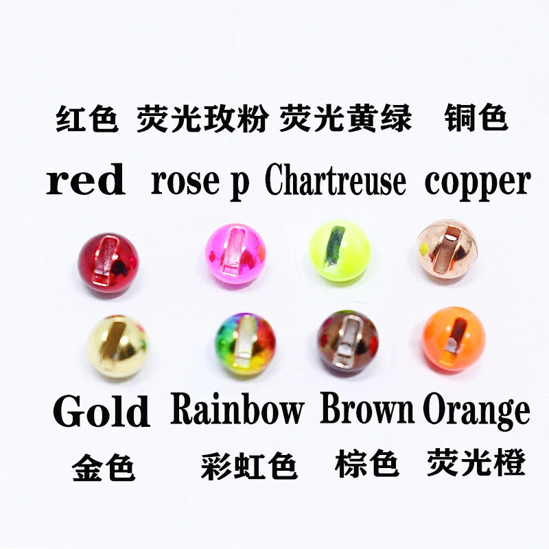 Royal Sissi Colorful Slotted Tungsten Beads (20 Pack)