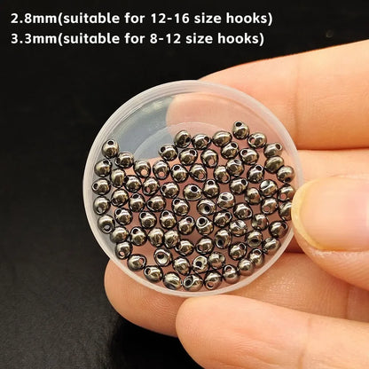 Slotted Tungsten Beads 2.8/3.3mm (10 Pack)