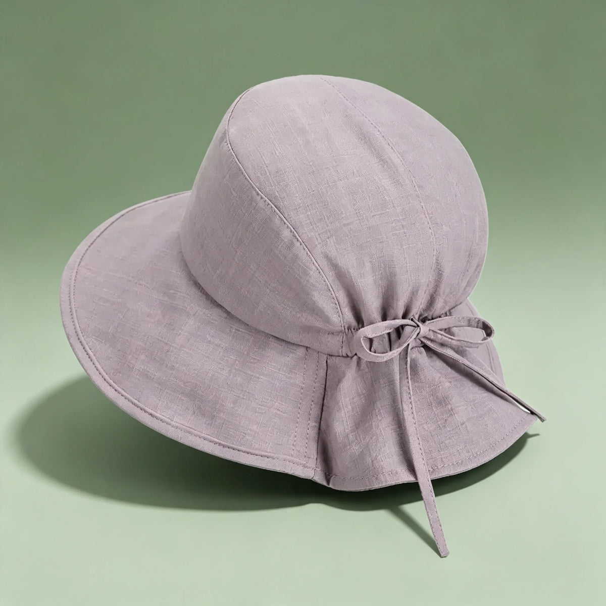 Women's Wide-brimmed Outdoor Sun Hat, Lightweight and Foldable with A Bow, Suitable for Beach Vacations and Outdoor Travel