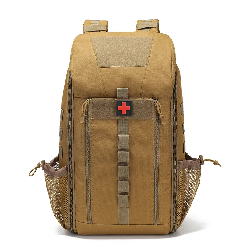 Outdoor Medical Backpacks Unisex Large-capacity Camping First Aid Bags Multifunctional Storage Mountaineering Backpacks