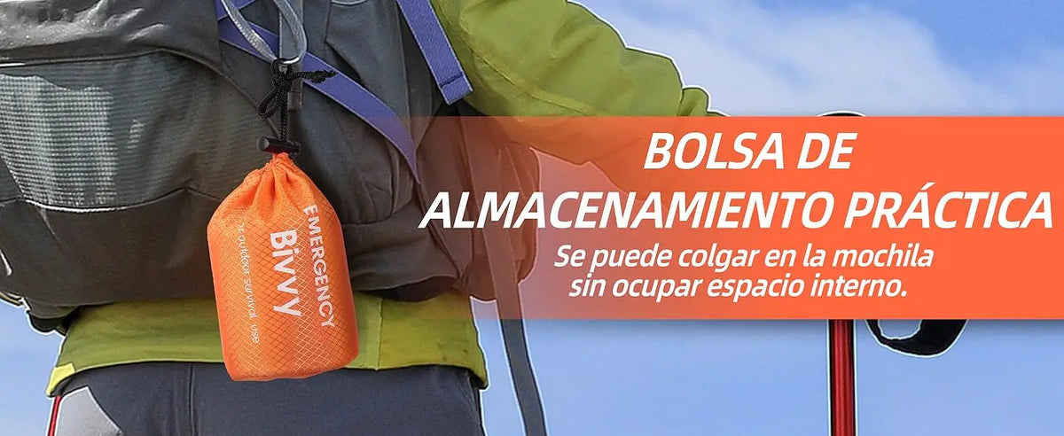 Emergency Sleeping Bag Survival Blanket Thermal Mylar Bivy Sack Lightweight Waterproof Portable Shelter For Camping Hiking