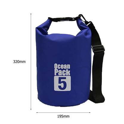 2L 3L 5L 10L 15L Waterproof Dry Bag Swimming Bag Foldable Beach Storage Pack Kayaking Rafting River Trekking Floating Water Sack