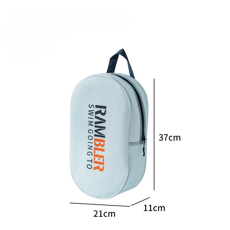 Large Capacity Waterproof Swim Bag with Wet Dry Separation for Sports and Privacy Protection