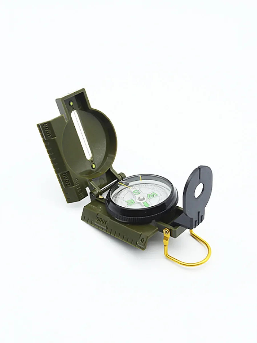 Waterproof Flip Cover Multi Functional Geological Navigation Compass for Outdoor Hiking Climbing Cross Country Exploration
