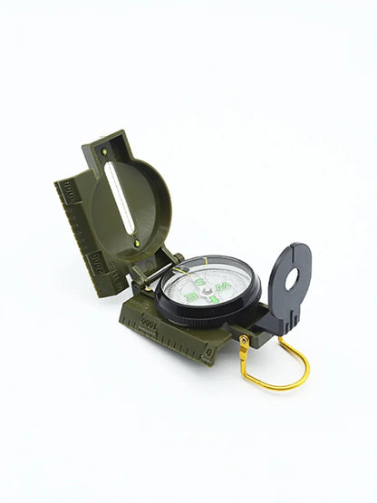 Waterproof Flip Cover Multi Functional Geological Navigation Compass for Outdoor Hiking Climbing Cross Country Exploration