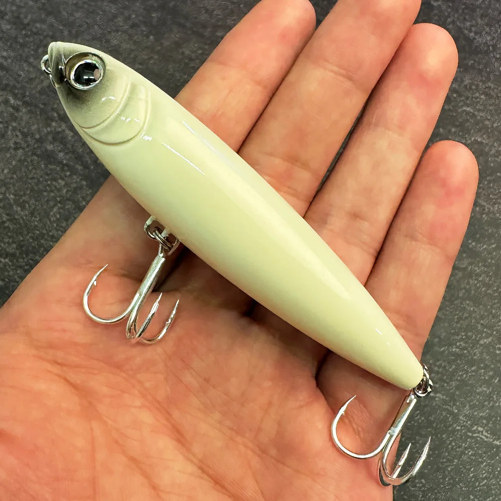 GOBAIT Floating Pencil Topwater Lure, 10cm Walk-the-Dog