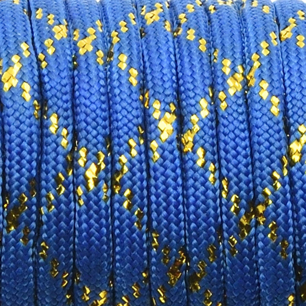 Gold & Silver 550 Paracord – Type III, 100ft, 19 Colors