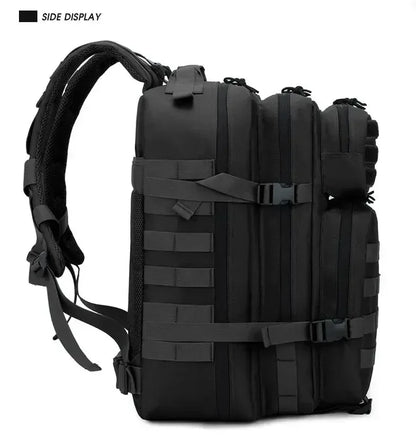 2Q-50L Tactical Backpack Men's Travel Large Capacity Rucksacks Men Waterproof Outdoor 1Sports Multi-functional Bags