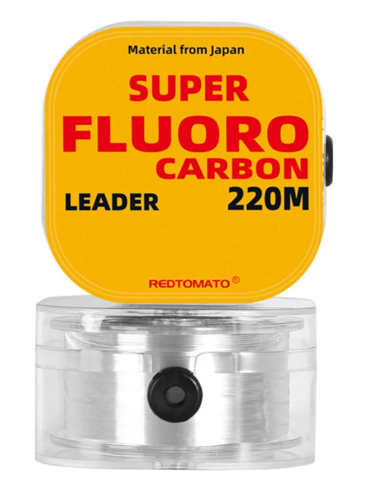 REDTOMATO Fluorocarbon Coated Leader Line (100/220m)