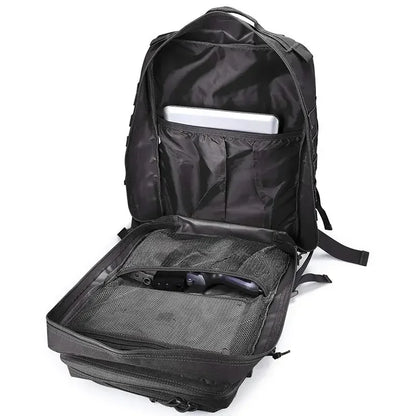 2Q-50L Tactical Backpack Men's Travel Large Capacity Rucksacks Men Waterproof Outdoor 1Sports Multi-functional Bags