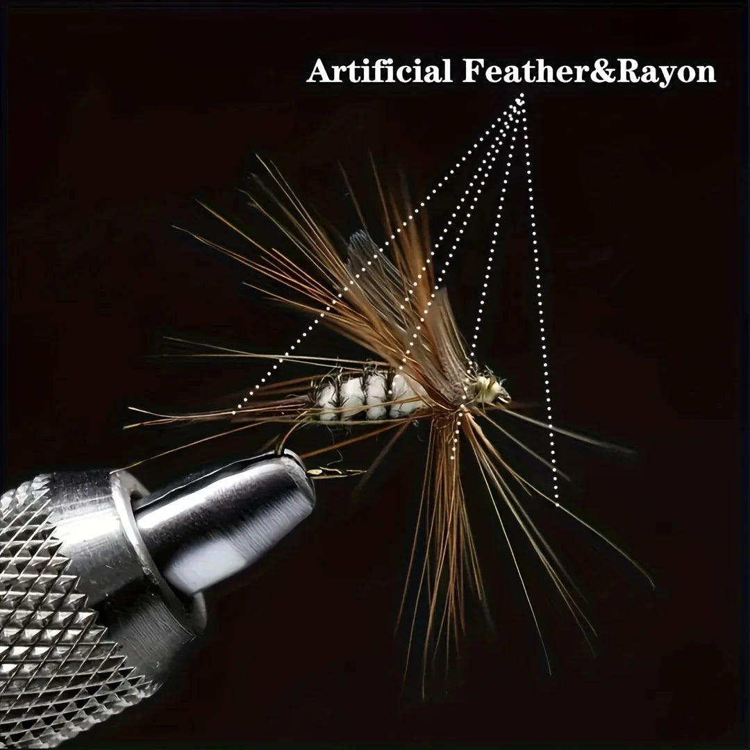 Mosquito Dry Flies (12 Pack)