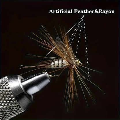 Mosquito Dry Flies (12 Pack)