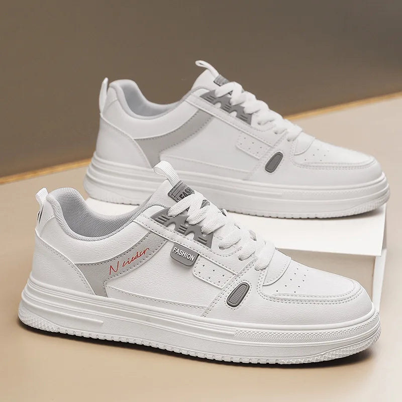 2025 Men’s Sneakers – Spring & Autumn Outdoor Sport Shoes, Fashion Vulcanized Casual Flats