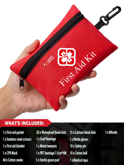 First Aid Kit 26-330 Piece All-Purpose Tactical  Emergency Kit In The Car Military Acessories Survival Kits Camping Medical Bag