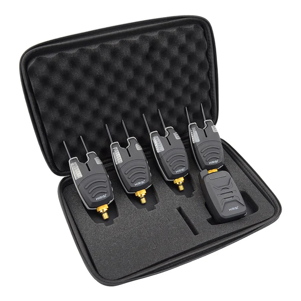 Wireless Bite Alarm Set with Receiver & Carry Case