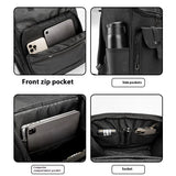 Casual backpack men's fashion trend bag women's lightweight simple commuting casual large capacity travel backpack