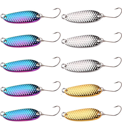 Mini Trout Spoon Lures 1.5-5g (10 Pack)