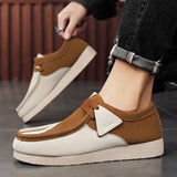 Men’s Casual Comfort Sneakers – Versatile Outdoor Fashion Shoes with Thick Sole