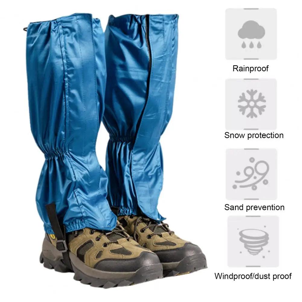 Heavy-duty Leggings Waterproof Snow Gaiters Waterproof Adjustable Leg Gaiters for Outdoor Activities Hiking Climbing Skiing