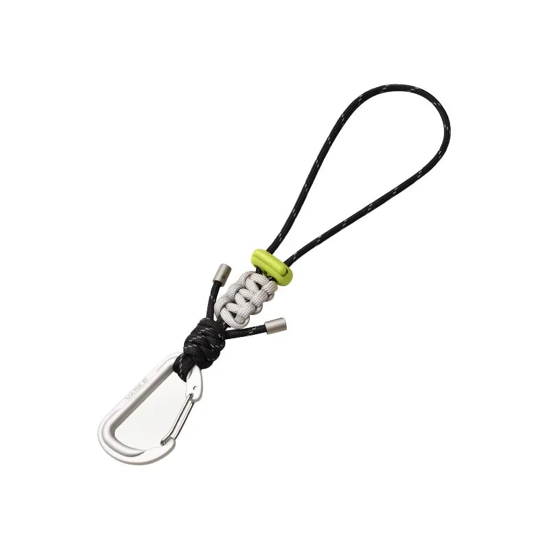 Quick-Release Paracord Water Bottle Hang Buckle Carabiner Portable Clip Multifunctional Hook for Outdoor Hiking Backpack