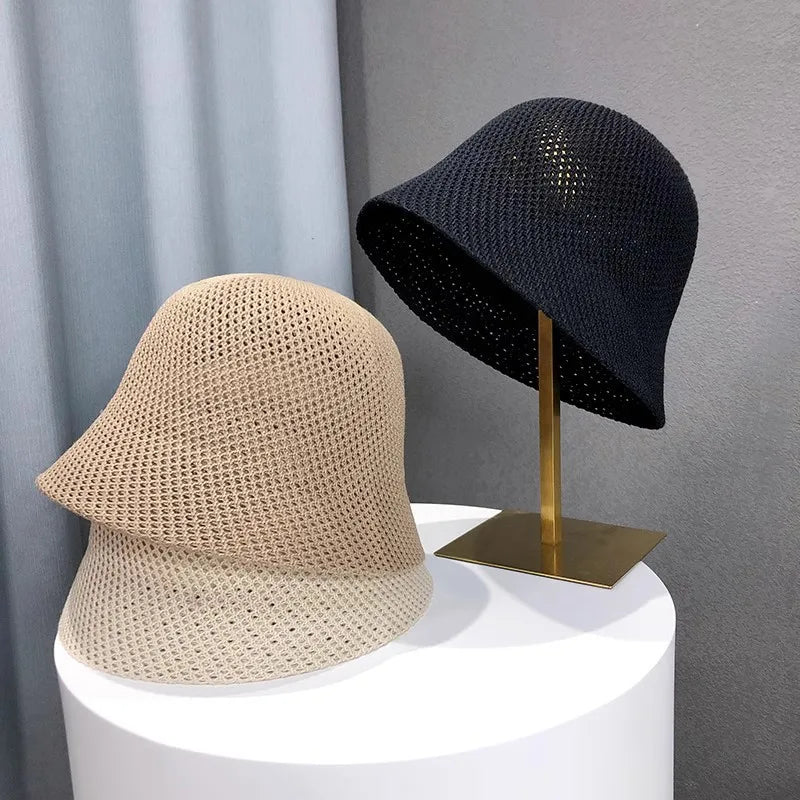 Wide Brim Bucket Hat for Women