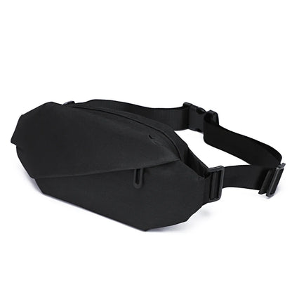 Men Minimalist Outdoor Sports Running Jogging Waist Bag Man Waterproof Fanny Pack Stylish Cross Body Belt Bag Waist Bag for Men