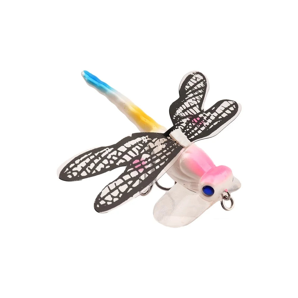 Topwater Dragonfly Popper Fly 75mm
