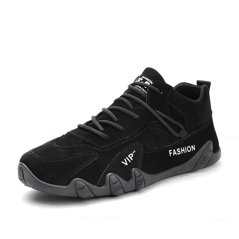 Men’s Hiking Sneakers – Wear-Resistant Anti-Slip Workwear Shoes for Autumn & Casual Outdoor Use